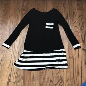 Long Sleeve Stripe Dress